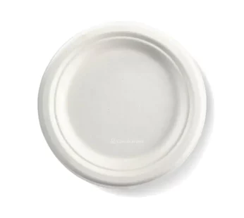 6 inch bagasse plates – 1000ct