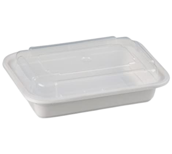 58oz Rectangular Plastic Container Combo Set (GBC Brand)