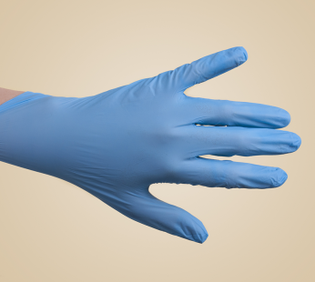 Blue Nitrile Gloves – S