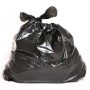 35x50" Black Garbage Bags Strong