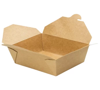 Kraft Paper Takeout Box #2 8.5×6.25×1.875 – Planetize – 200ct