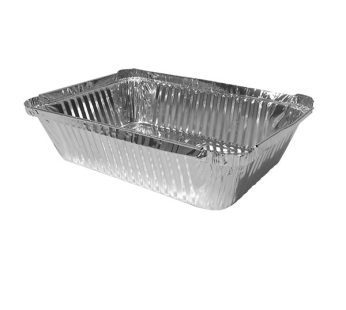 2 1/4 Lb Aluminum Oblong Tray