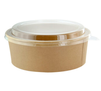 44oz Round Kraft Container PP Lid