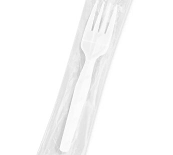 Plastic Wrapped Fork