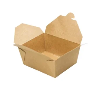 Kraft Paper Takeout Box #1 4.45×3.54×2.5 – 450ct