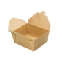 Kraft Paper Takeout Box #1 4.45x3.54x2.5 - 450ct