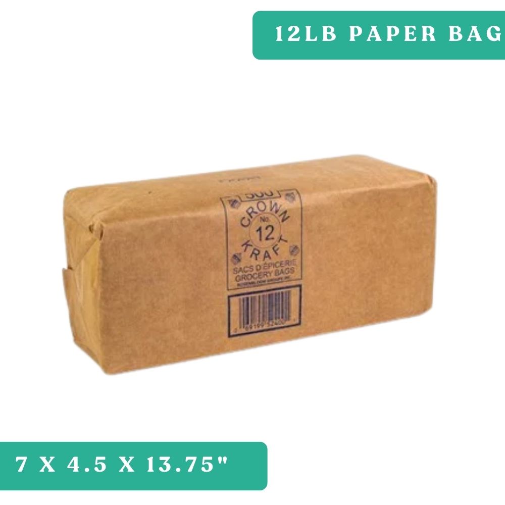 12 lb Paper Bag