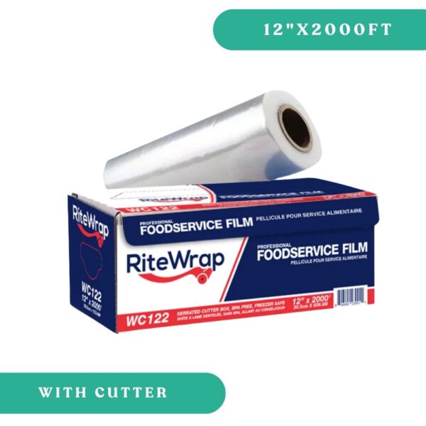 12" x 2000' Food Wrap