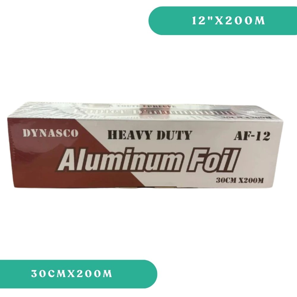 12 x 200m Aluminum Foil Roll