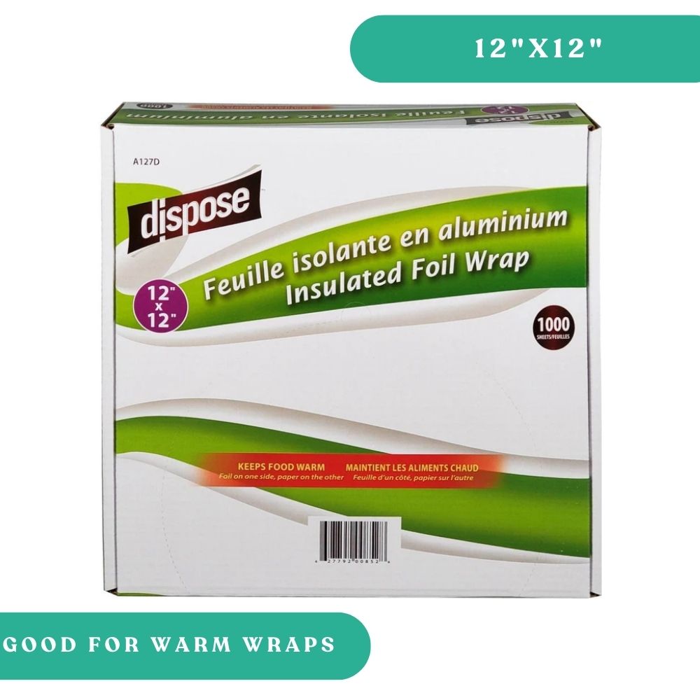 12x12 Insulated Foil Wrap