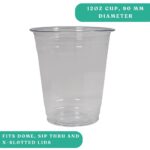12oz Clear PET Cup