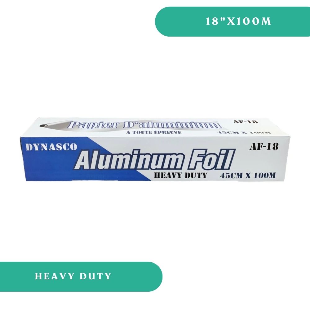 18" x 100 m Aluminum Foil in