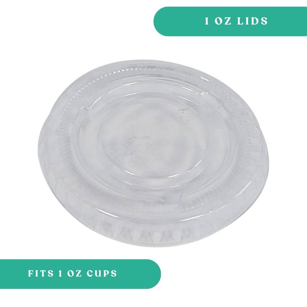 1 oz Plastic Portion Lid