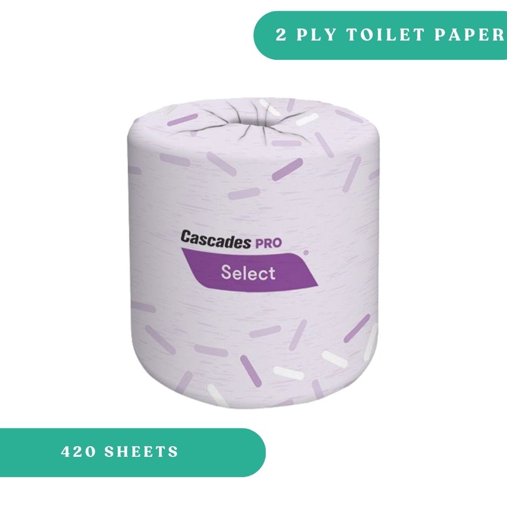 2-Ply Bathroom Tissue Roll 420 Sheets