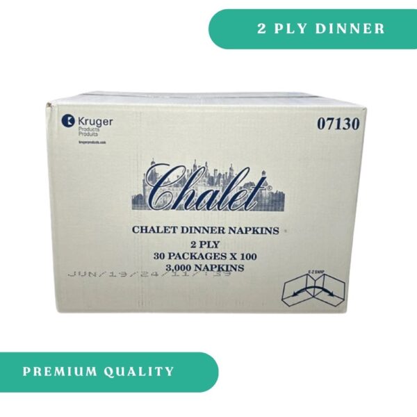 2 Ply Chalet Premium Dinner Napkins