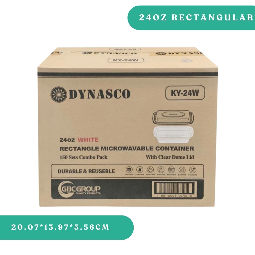 24oz Rectangular Container Lid