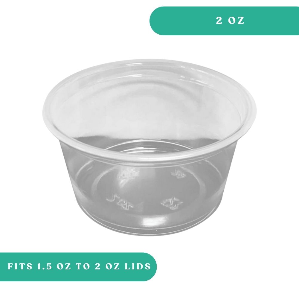 2 oz Plastic Portion Cup