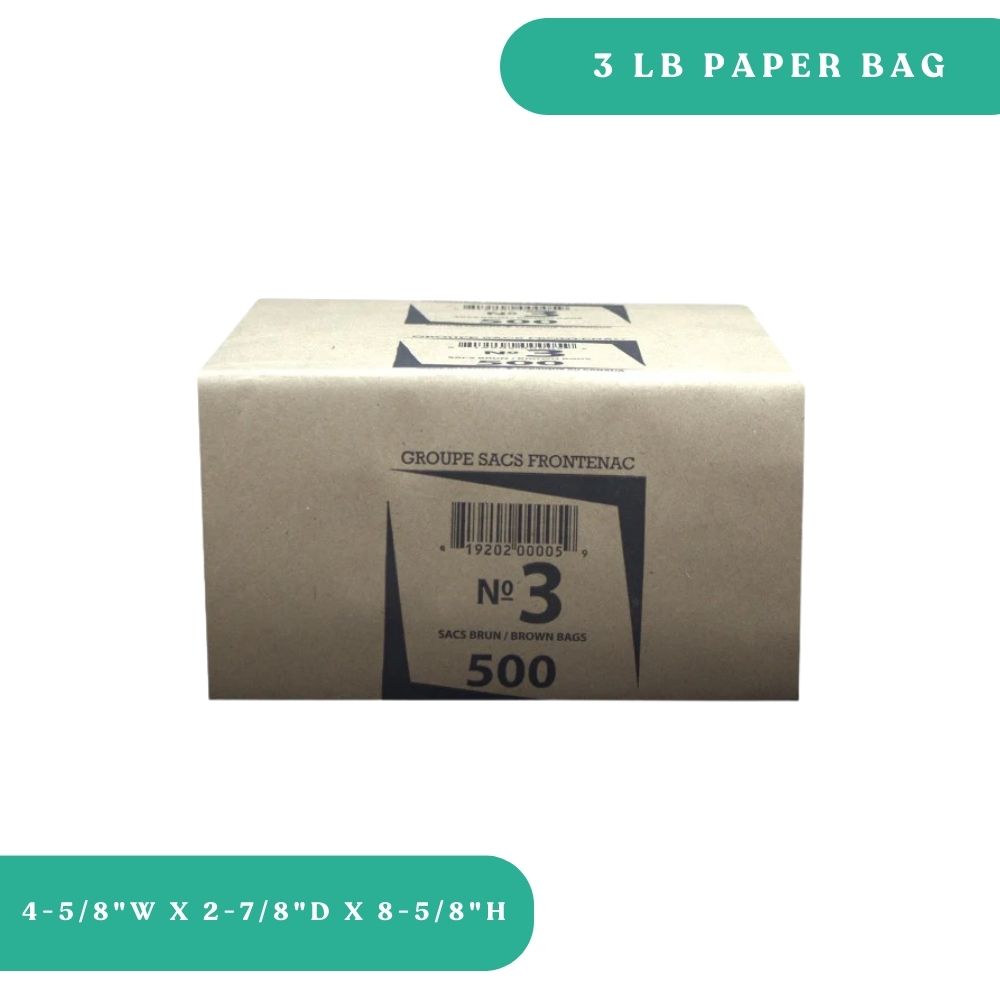 3 lb Paper Bag in Toronto Canada