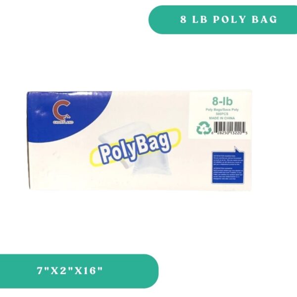8 Lb Poly Bags