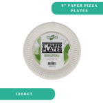 9" Round Paper Pizza Plates