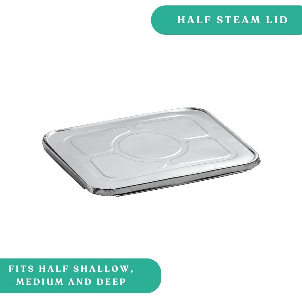 Aluminum Half Steam Pan Lid