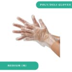 Poly/Deli Gloves - Medium