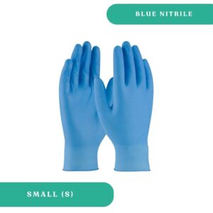 Small Blue Nitrile Gloves