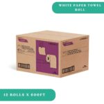 White Paper Towel Roll - 600