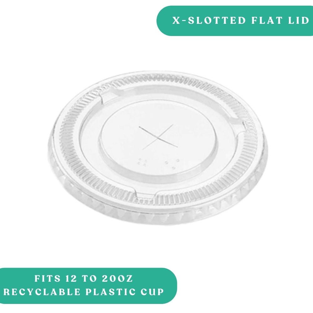X-Slotted Lid for 12oz to 20oz Cup