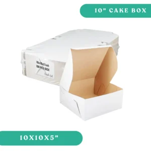 10x10x5" Cake Box