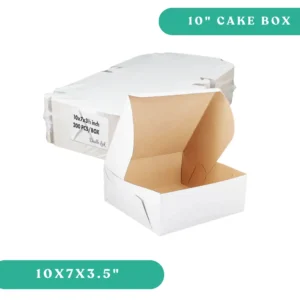 10x7x3.5" Cake Box