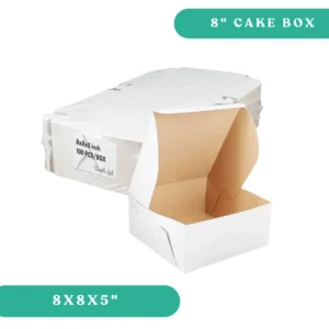 8X8X5" Cake Box