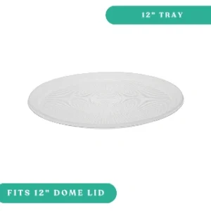 Pactiv - 12" Clear Round Catering Trays