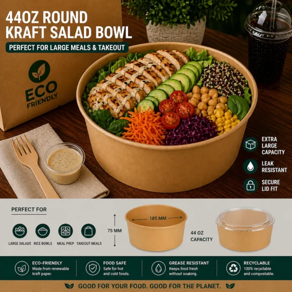 44oz Kraft Salad Bowl