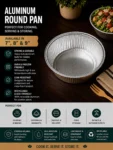 9" Aluminum Round Pan