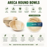 Areca Round 4.5" Bowls