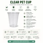 16oz Clear PET Cup