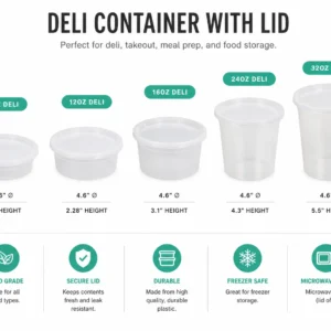 Deli Container with Lid