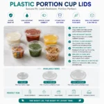 1.5-2oz Plastic Portion Cup Lid